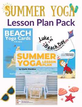Preview of Summer Yoga Lesson Planning Pack