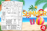 Summer activities, Alphabet Writing A-Z, Letter Recognitio