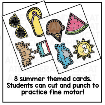 Kids Activities: Summer Punch Cards