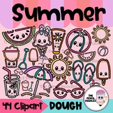 Summer and Vacation Dough Clipart - Clip Art Vacaciones y Verano