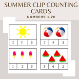 Summer clip counting 1-20