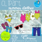 Summer clothes clipart