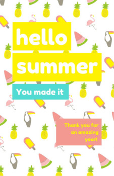 Preview of Summer is here poster
