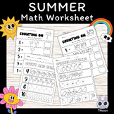 Summer math game,addition subtraction counting within 10,p