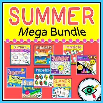 Preview of Ultimate Summer Mega Bundle: Enrichment Resources for Kindergarten & Grade 1