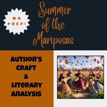 Preview of Summer of the Mariposas, Author's Craft Elements and Literary Analysis Practice