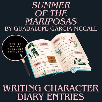 Preview of Summer of the Mariposas, Character Diary, Narrative & Creative Writing