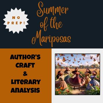 Summer of the Mariposas Writing Prompts, Digital Resource | TPT