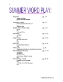 Summer-themed Wordplay Fun