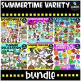 Summertime Variety Clip Art Bundle {Educlips Clipart}