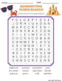 Summertime Word Search