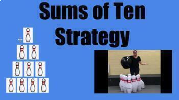 Preview of Sums of Ten Addition Strategy
