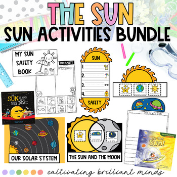Preview of Sun Activities | Sun Craft | Summer | Sun Safety | Book Companions