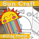 Sun Craft | Weather Craft with Writing Prompt |  Spring Su