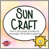 Sun Craft for Speech Therapy