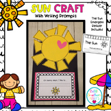 Sun Craft with Writing Prompt : Weather Activities : Sprin