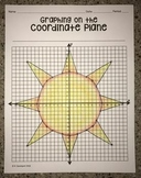 Sun EMOJI - Graphing on the Coordinate Plane Mystery Picture