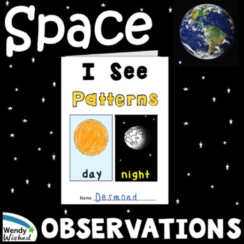 Preview of Patterns in the Sky Sun Earth Outer Space and Moon Phases 1st Grade Science