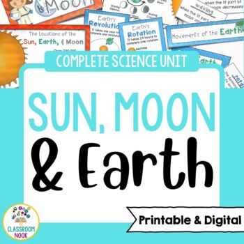 Preview of Sun, Earth, and Moon : Rotation & Revolution, Phases of the Moon, & MORE!