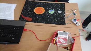 Preview of Sun, Earth and Moon: a journey through the Solar System with Makey and Scratch