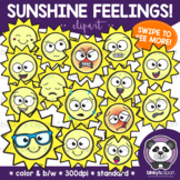 Sun Feelings - Emotions Clip Art by Binky's Clipart