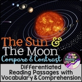 Sun and Moon Compare & Contrast, Differentiated Reading Pa