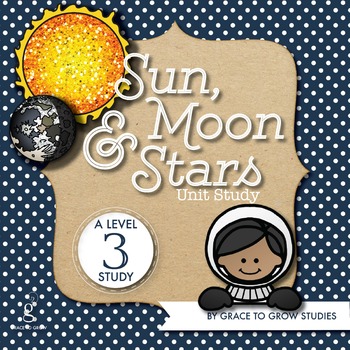 Preview of Sun, Moon and Stars Lapbook or Interactive Notebook (3rd-5th)