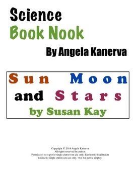 Preview of Sun, Moon and Stars Literature Book Reflection