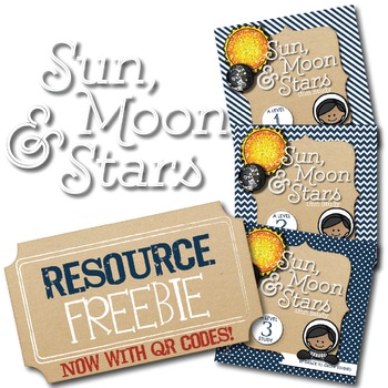 Preview of Sun, Moon, and Stars Unit Study Resources Page