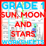 Sun, Moon and Stars - Grade 1 Science Worksheets | CKSci | NGSS