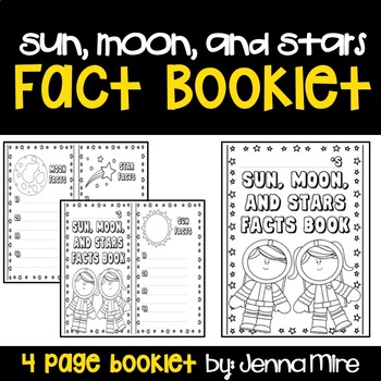 Preview of Sun, Moon, and the Stars Fact Booklet
