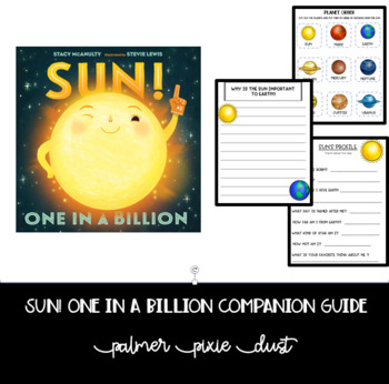 Preview of Sun! One in a Billion by Stacy McAnulty companion guide