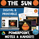 Sun PowerPoint with Student Notes, Questions, and Kahoot