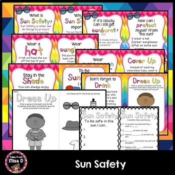 Preview of Sun Safety