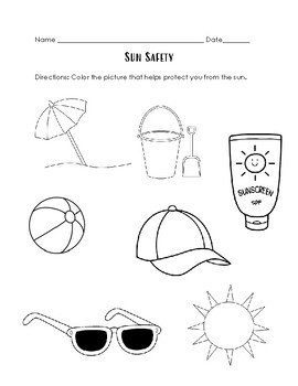 sun summer safety teaching resources teachers pay teachers