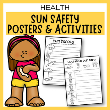 sun safety worksheets posters sun protection summer safety