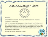 Sun Scavenger Hunt
