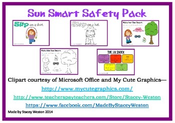 Preview of Sun Smart Activity Pack