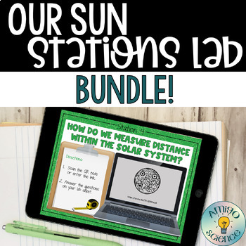 Preview of Sun Stations Lab & Lesson Digital or Print Bundle | Reading Comprehension