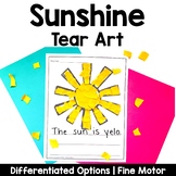 Sun Tear Art Craft | Spring Summer Craft