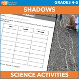 Sun and Shadows Activities - Effects of Earth's Rotation a