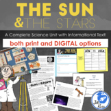 Sun and Stars Unit with Informational Text, Print and Digi
