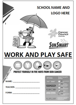 Preview of Sun and Water Safety Unit Workbook