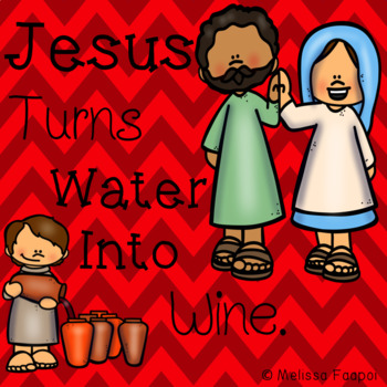Sunday School Booklet: Jesus Turns Water Into Wine by Learning With Mrs  Faapoi