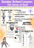 Sunday School: The Armor of God Posters and Scavenger Hunt!