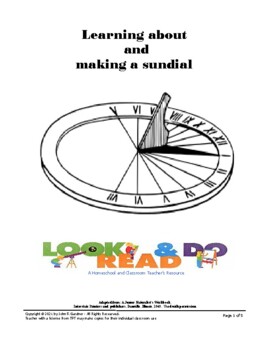 Preview of Sundials - Learning about and making them