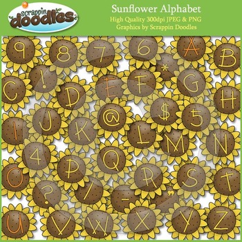 Preview of Sunflower Alphabet