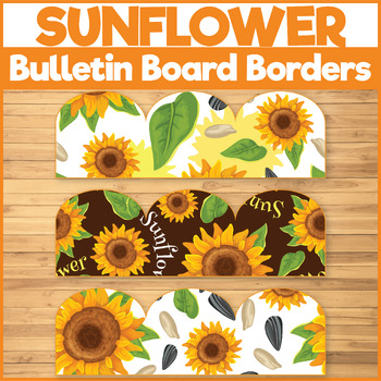 Sunflower Bulletin Board Borders & Banners Flowers Classroom Decor