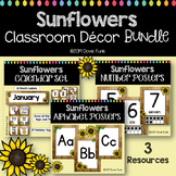 Sunflower Classroom Decor Bundle