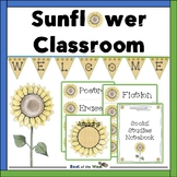 Sunflower Themed Classroom Decor